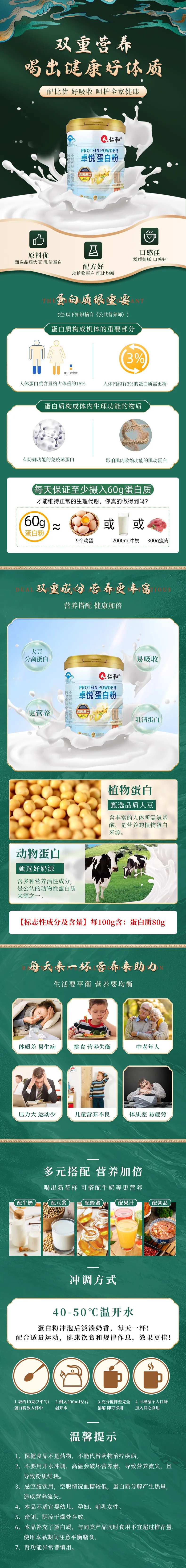 中国风电商蛋白粉详情页-采灵感-cailinggan.com