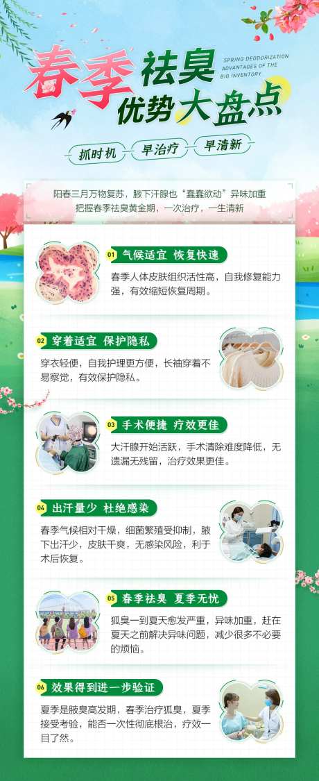春季祛臭优势大盘点医疗科普海报-采灵感-https://www.cailinggan.com/