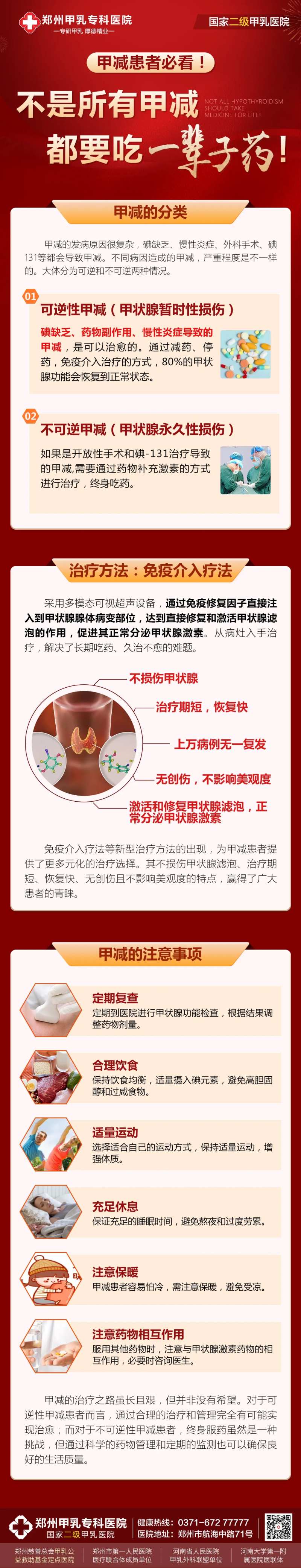 甲减患者必看海报-采灵感-cailinggan.com