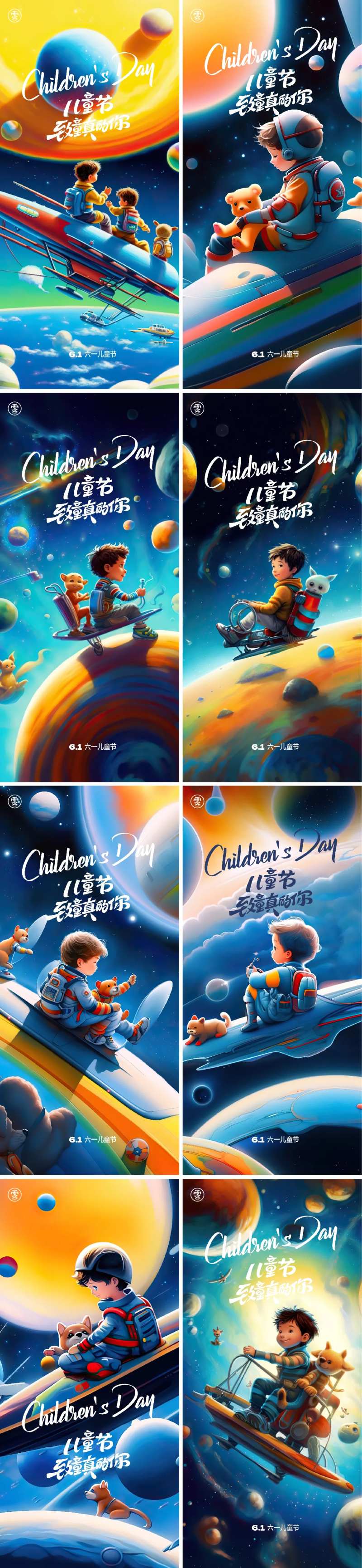 六一儿童节61海报-采灵感-cailinggan.com