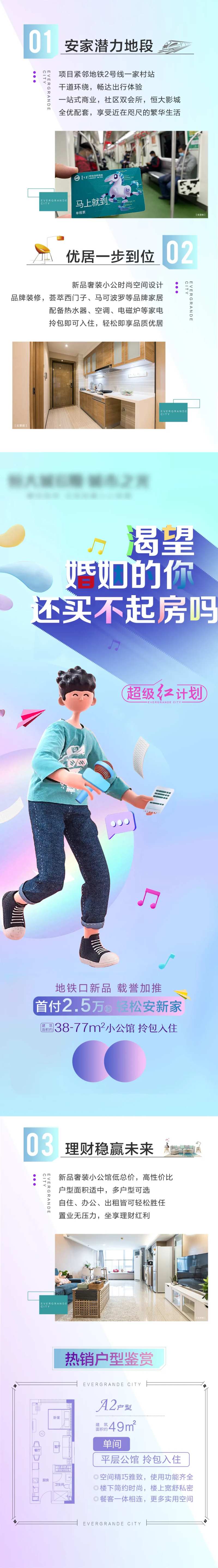 房地产长图文安家潜力地段优居一步到位-采灵感-cailinggan.com