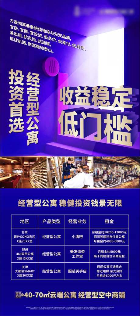 地产公寓投资海报-采灵感-https://www.cailinggan.com/