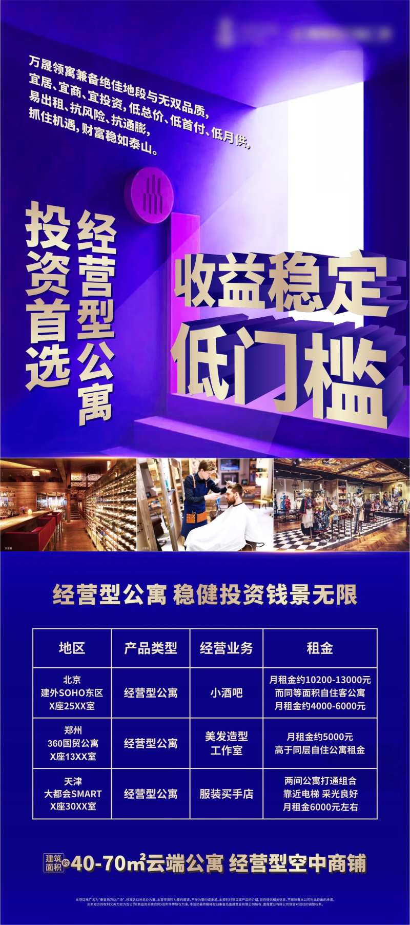地产公寓投资海报-采灵感-cailinggan.com