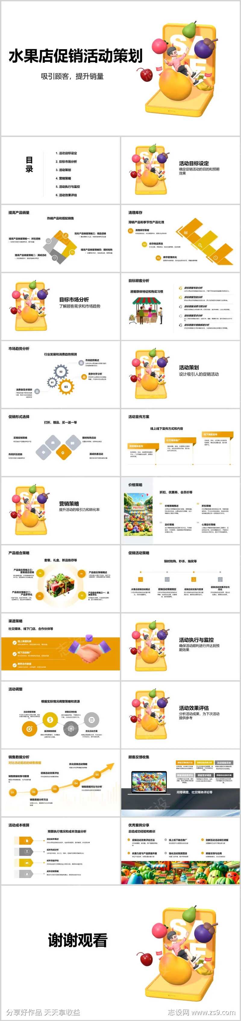 水果店促销活动策划PPT-采灵感-cailinggan.com