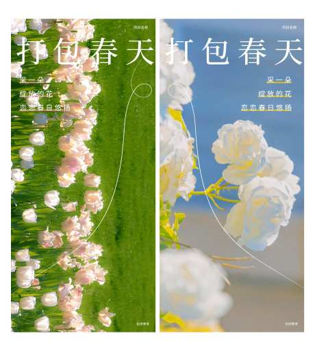 打包春天海报-采灵感-https://www.cailinggan.com/