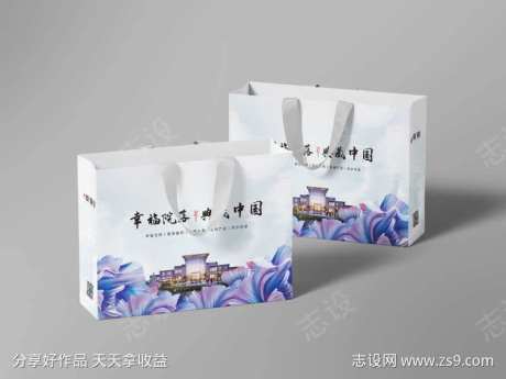 地产手提袋设计-采灵感-https://www.cailinggan.com/