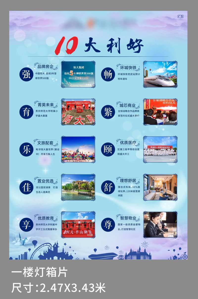地产十大利好灯箱片-采灵感-cailinggan.com