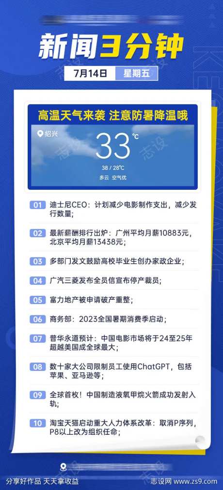 每日新闻日报日签-采灵感-https://www.cailinggan.com/