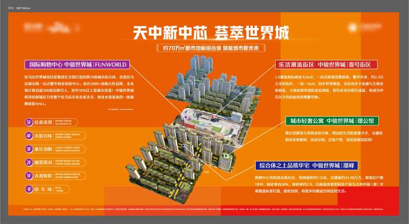综合体地产商业展板灯箱-采灵感-cailinggan.com