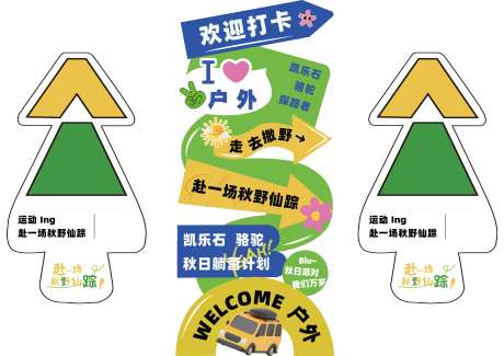 户外野餐活动指引牌-采灵感-https://www.cailinggan.com/