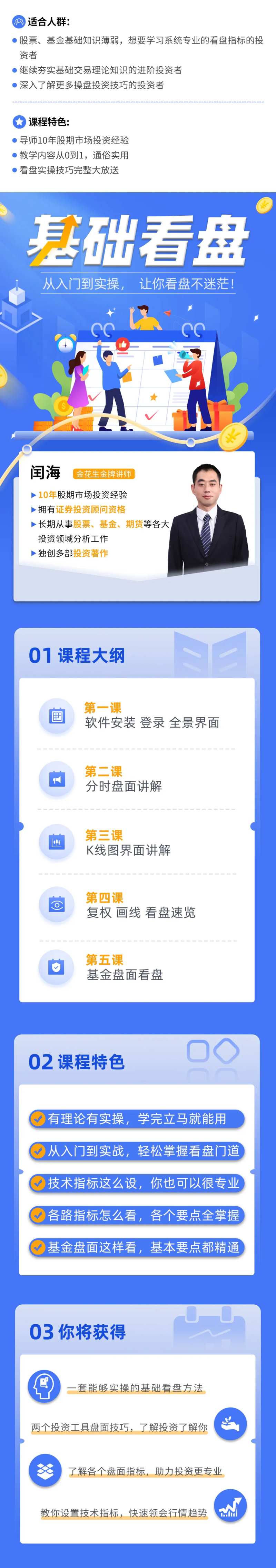 基础看盘金融理财课程长图-采灵感-cailinggan.com