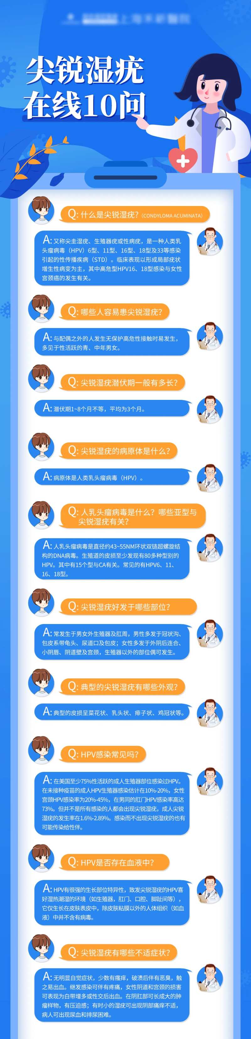 尖锐湿疣科普海报-采灵感-cailinggan.com