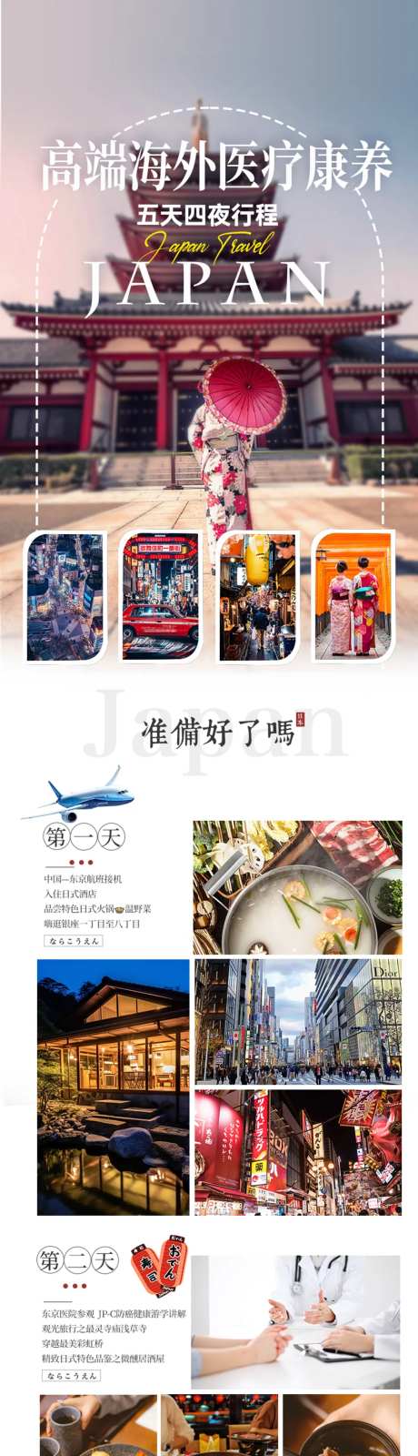 日本海外医疗行程长图-采灵感-https://www.cailinggan.com/