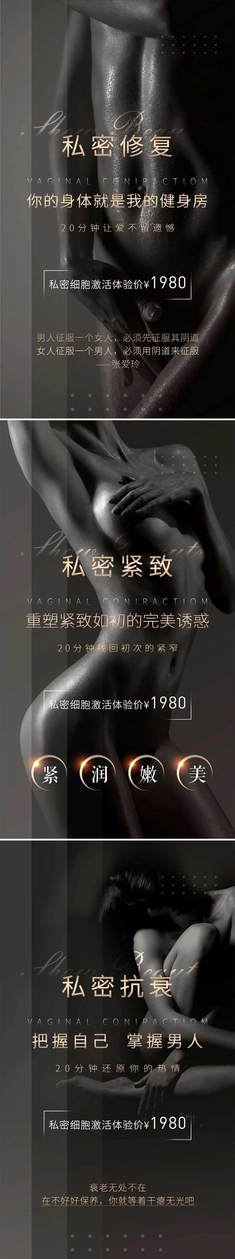 私密项目体验价海报-采灵感-cailinggan.com