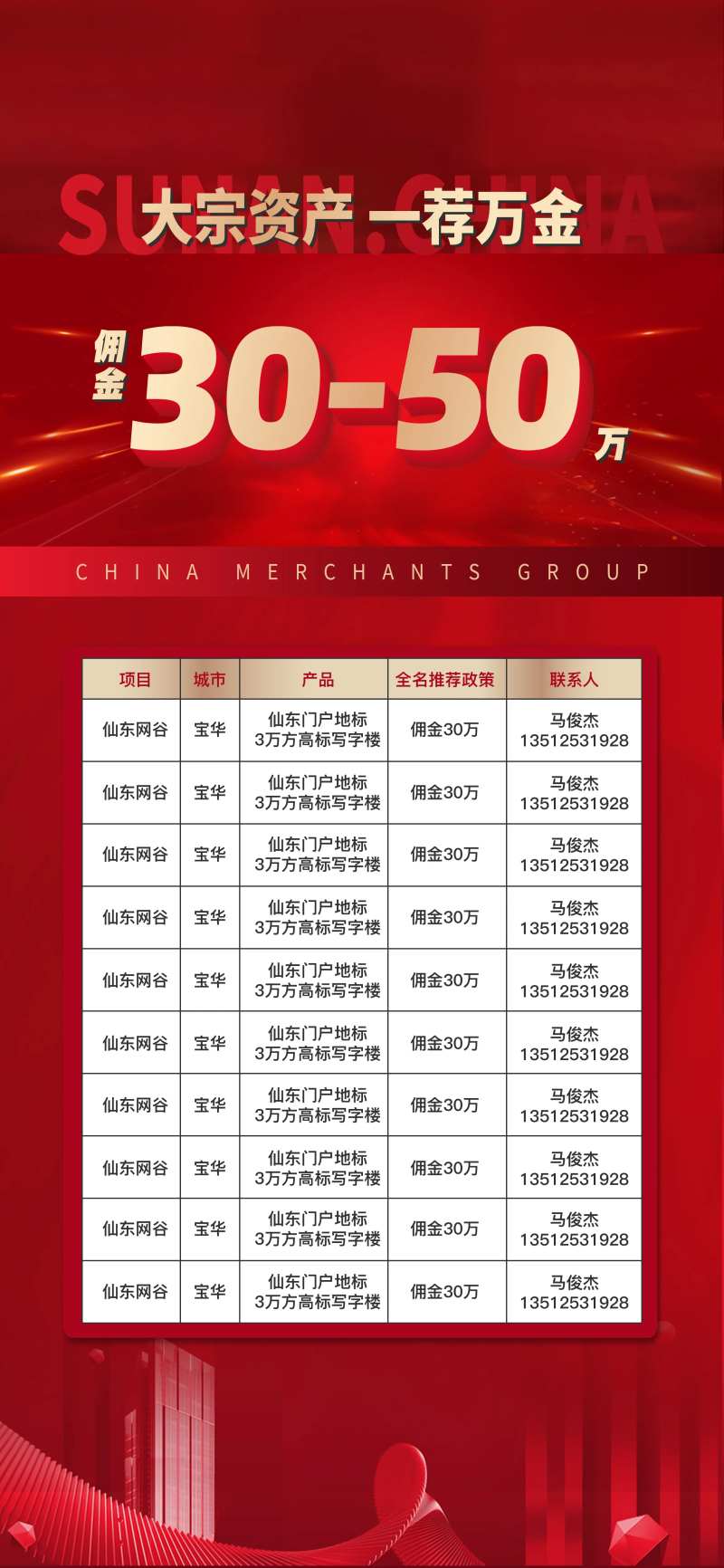 地产活动回款海报-采灵感-cailinggan.com