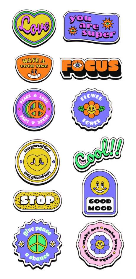 复古美式贴纸-采灵感-https://www.cailinggan.com/