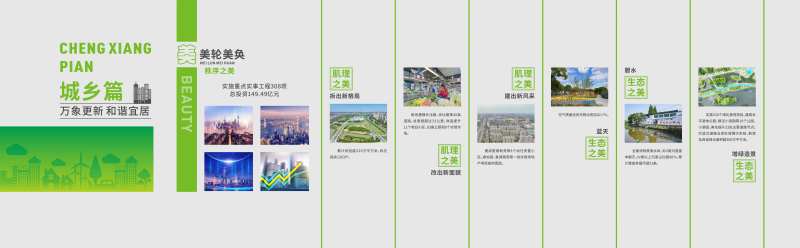 城乡经济发展规划展厅文化墙-采灵感-cailinggan.com