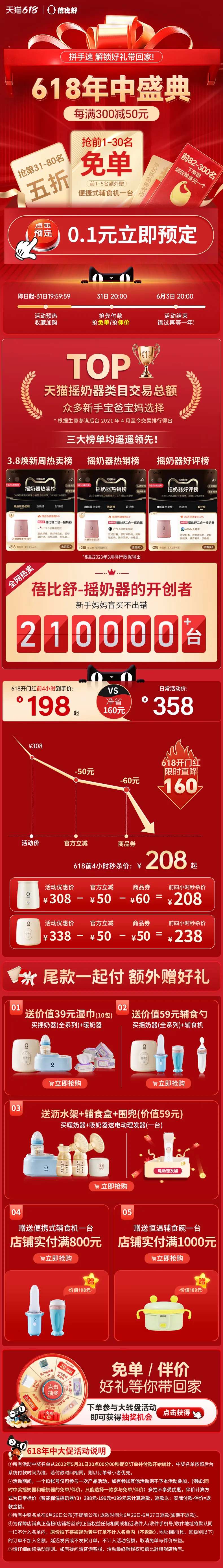 618大促活动宣传电商详情页-采灵感-cailinggan.com