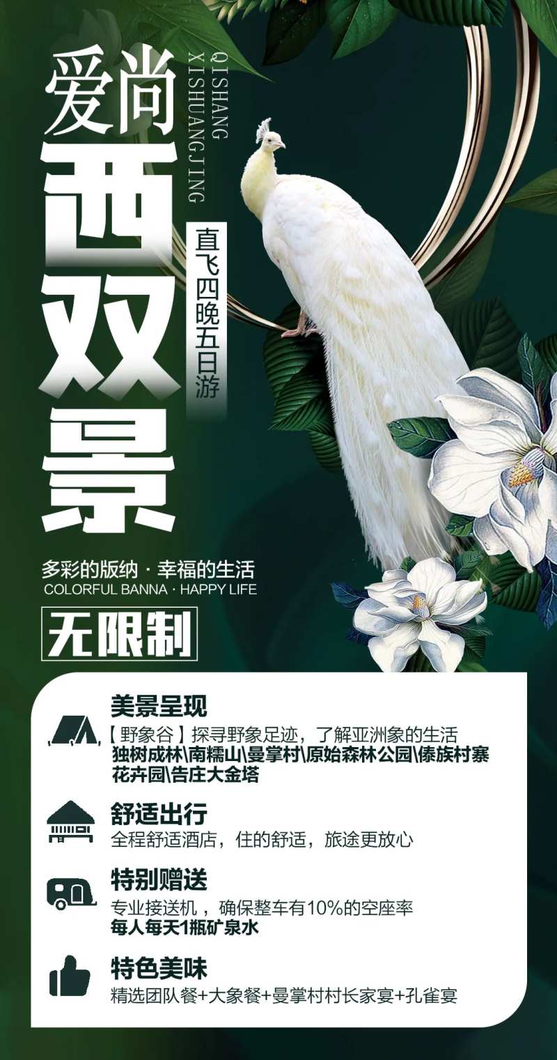 爱尚西双景旅游海报-采灵感-cailinggan.com