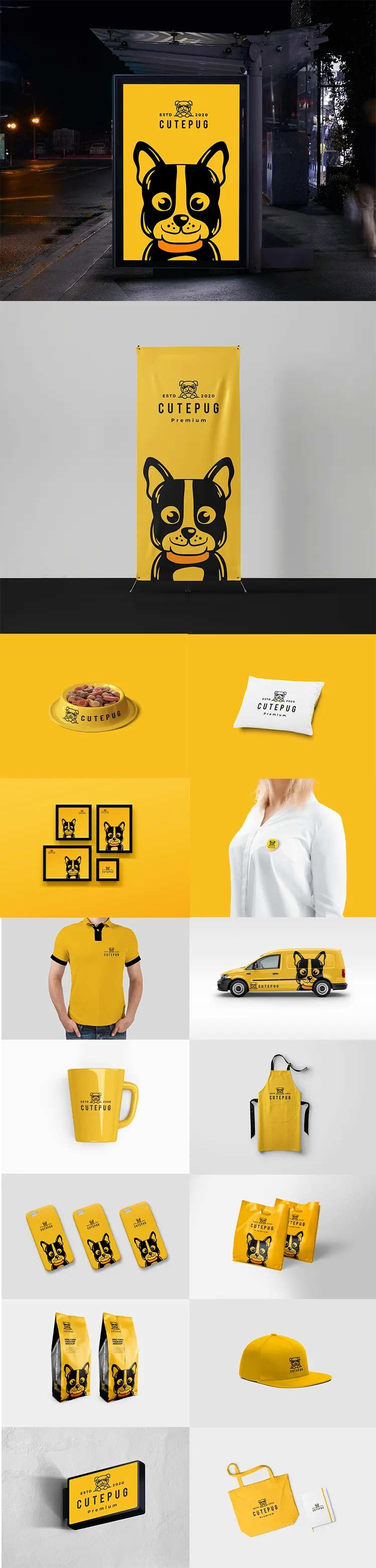 宠物店宠物医院狗粮品牌产品vi提案-采灵感-cailinggan.com