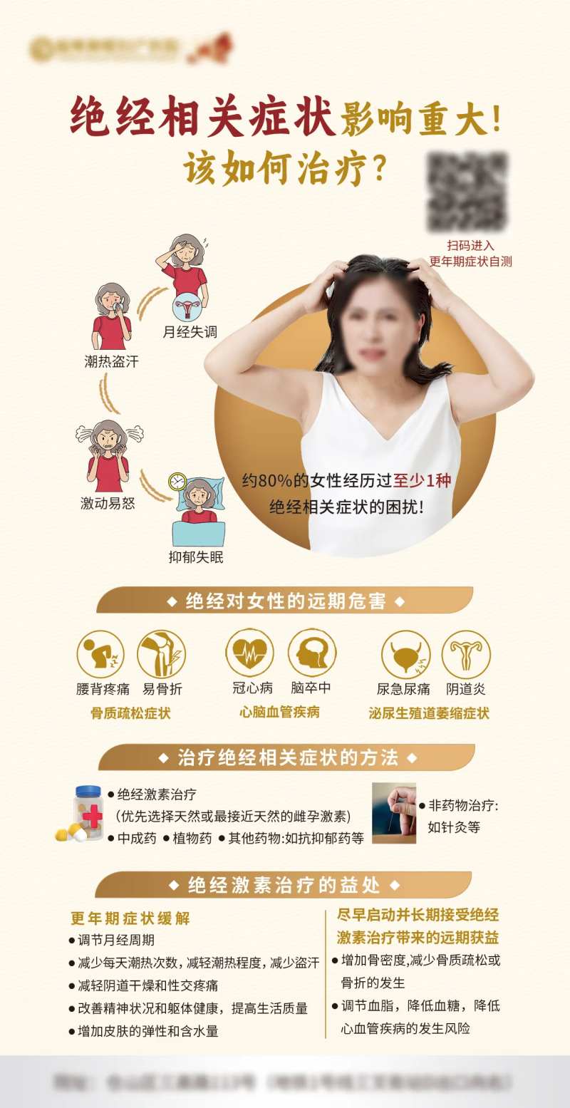 更年期科普海报-采灵感-cailinggan.com