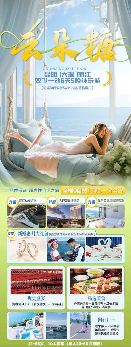 云朵糖旅游主题海报-采灵感-https://www.cailinggan.com/