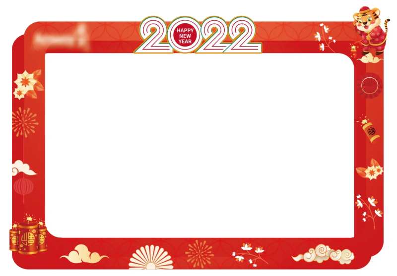 新年电视花边-采灵感-cailinggan.com