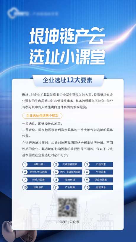 招商选址小课堂海报-采灵感-https://www.cailinggan.com/