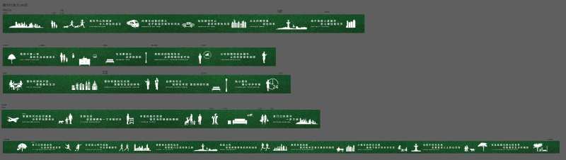 绿皮围挡剪影-采灵感-cailinggan.com