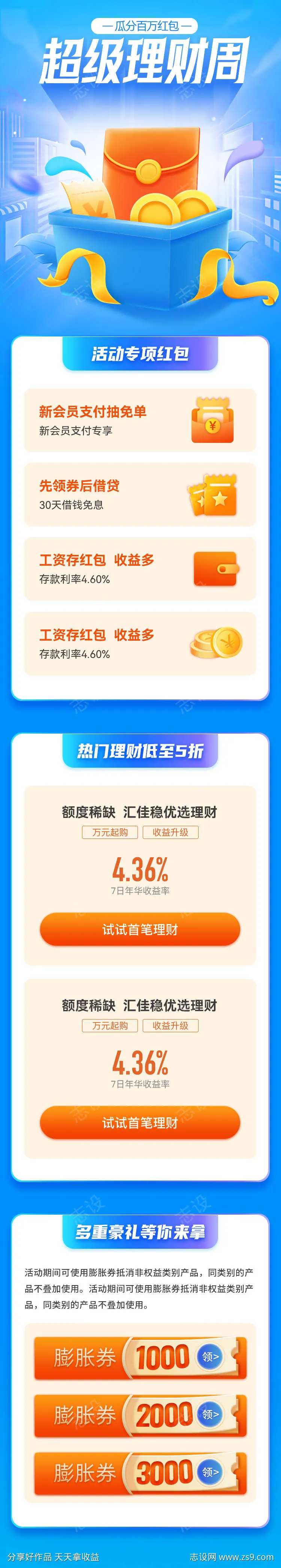 超级理财周长图-采灵感-cailinggan.com