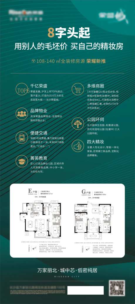 地产户型价值点易拉宝展架-采灵感-cailinggan.com