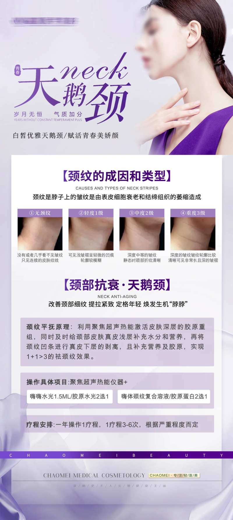 颈纹科普海报-采灵感-cailinggan.com