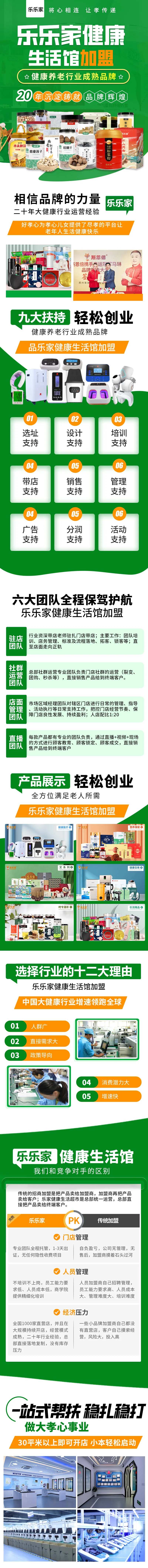 健康生活超市加盟落地页长图-采灵感-cailinggan.com
