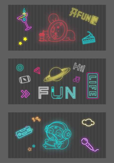 网红打卡霓虹灯墙-采灵感-https://www.cailinggan.com/