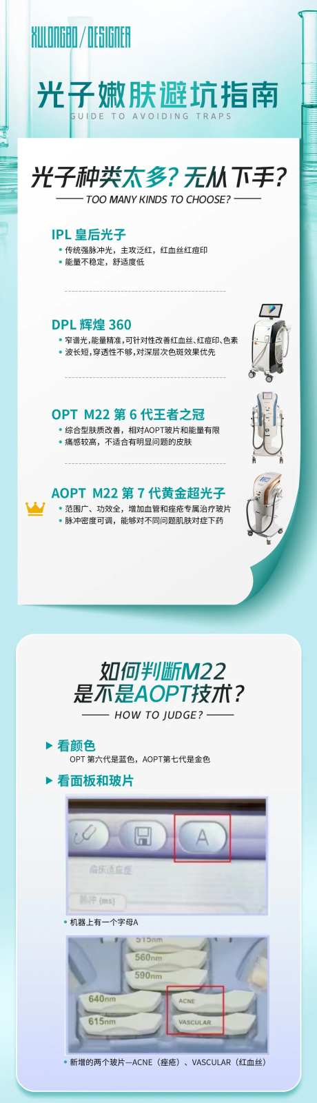 光子嫩肤避坑指南长图-采灵感-https://www.cailinggan.com/