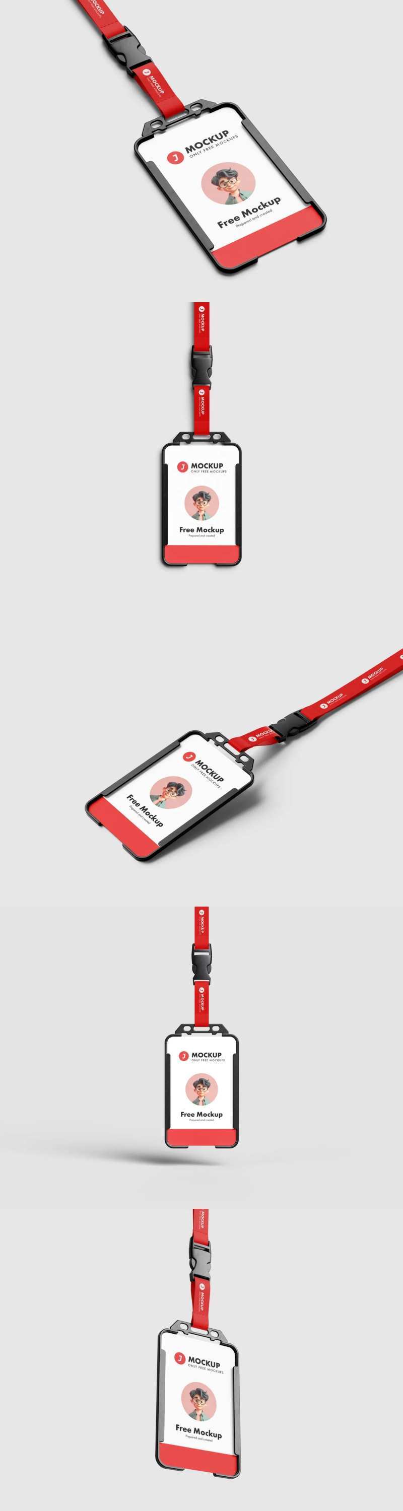 ID证件身份证工牌卡片样机-采灵感-cailinggan.com