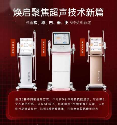 焕启聚焦超声技术新篇电商海报-采灵感-https://www.cailinggan.com/