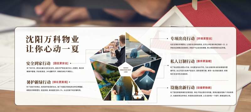 地产物业服务活动展板-采灵感-cailinggan.com