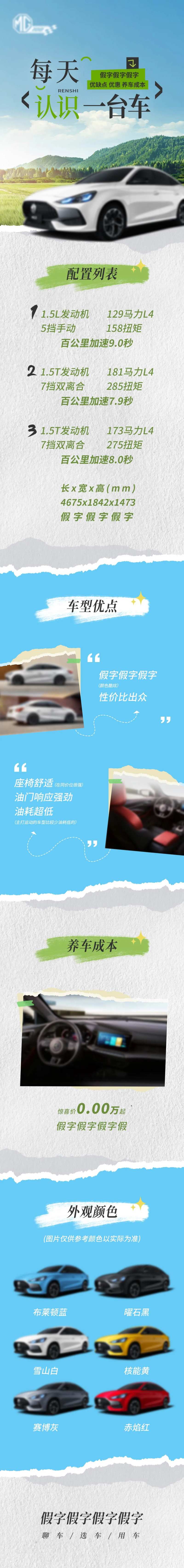 汽车长图配置海报-采灵感-cailinggan.com