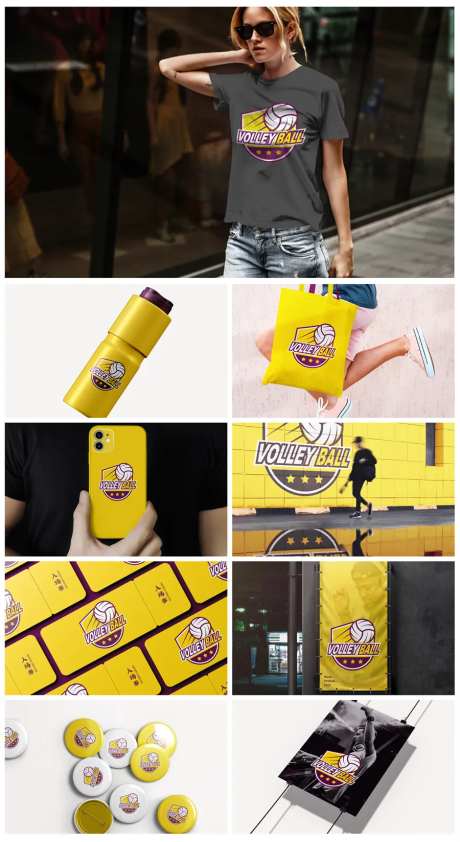 篮球体育运动VI设计-采灵感-https://www.cailinggan.com/