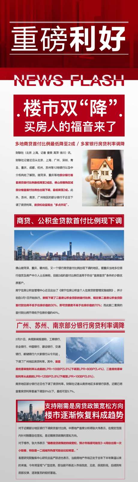 地产政策长图-采灵感-cailinggan.com