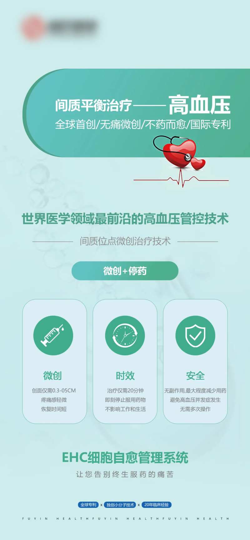 高血压治疗宣传大健康海报-采灵感-cailinggan.com