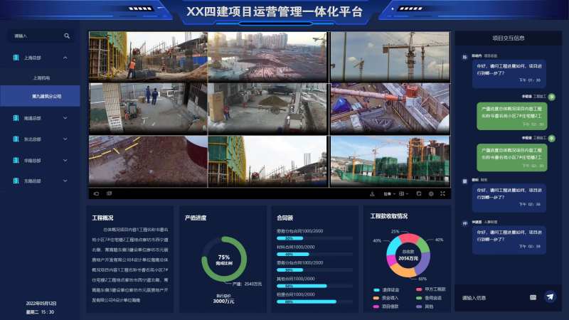 UI数据可视化后台界面-采灵感-cailinggan.com