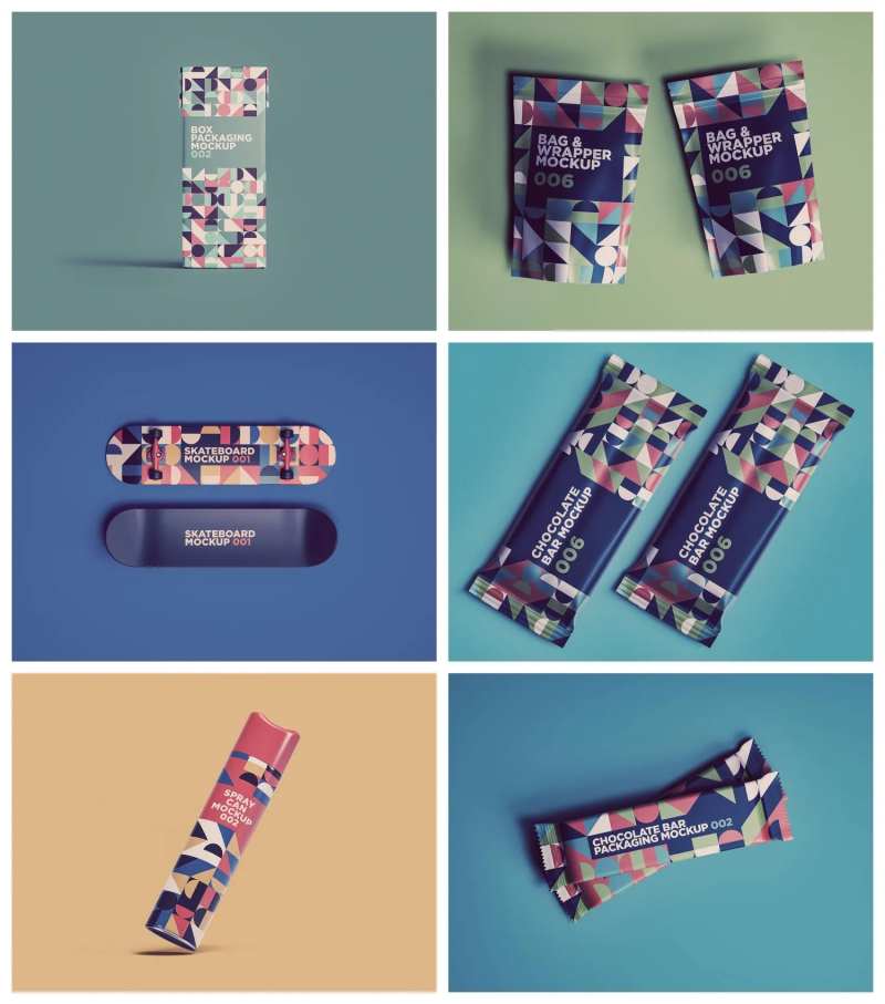 零食塑料包装袋样机-采灵感-cailinggan.com