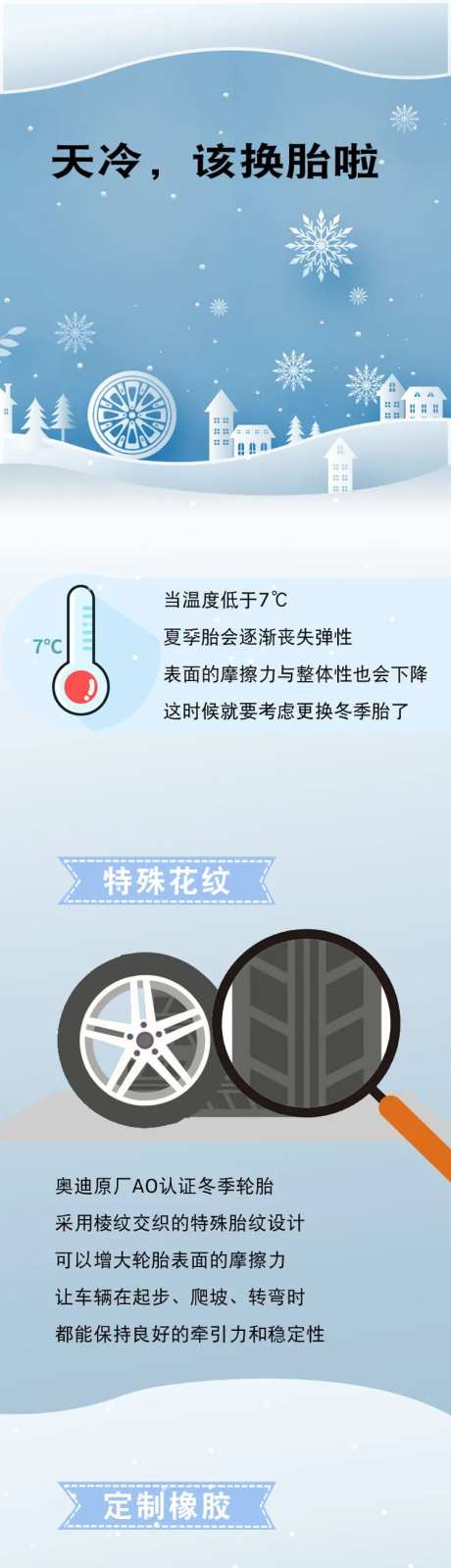 天冷该换胎啦长图海报-采灵感-https://www.cailinggan.com/