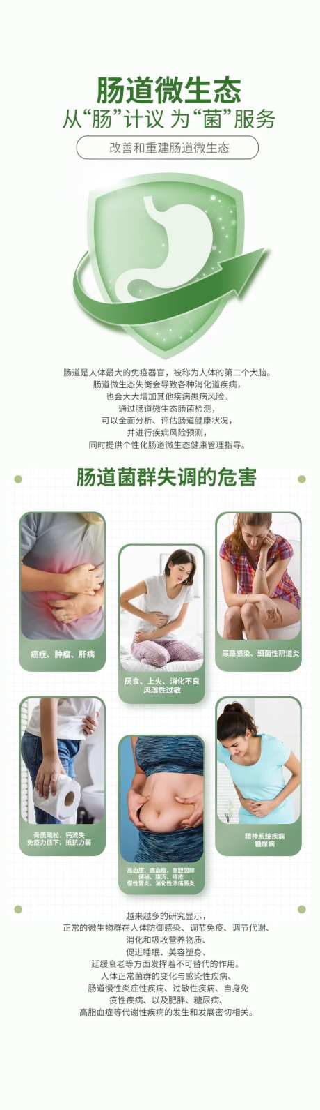 肠道菌群项目海报-采灵感-https://www.cailinggan.com/