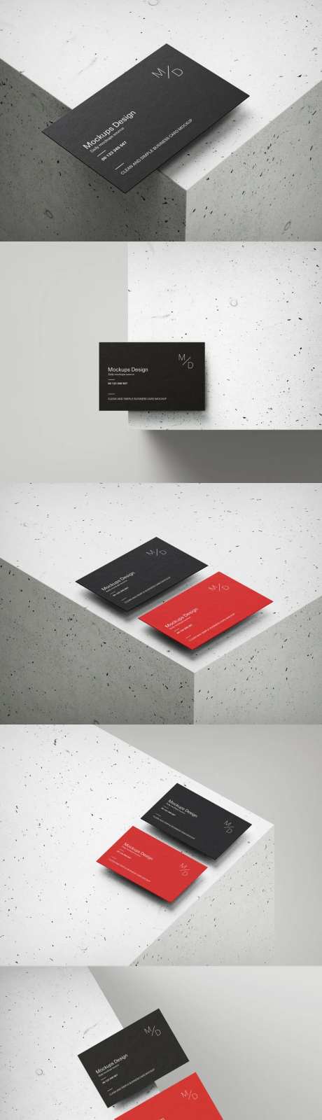 台面上的名片贴图展示样机贴图-采灵感-https://www.cailinggan.com/