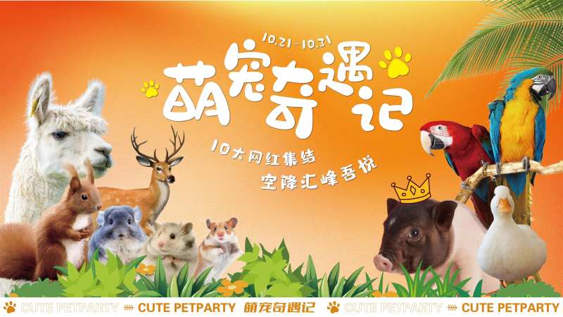 萌宠奇遇季记主视觉-采灵感-cailinggan.com