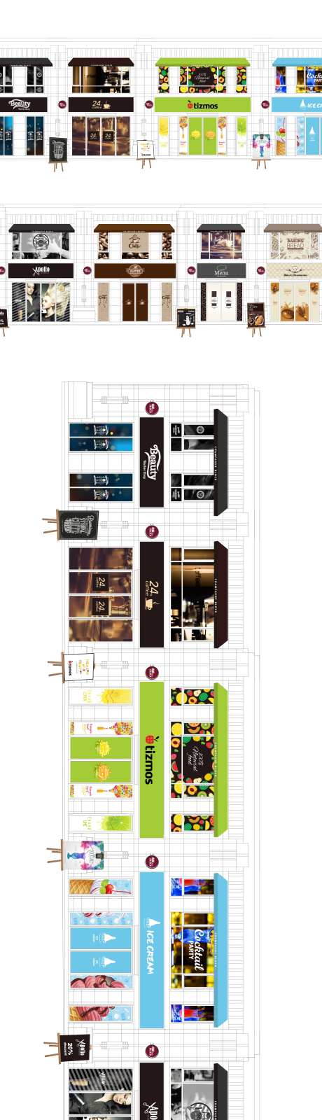 商铺包装门头玻璃贴-采灵感-https://www.cailinggan.com/