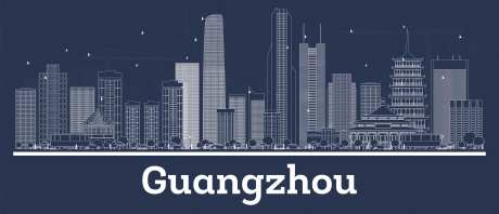 广州建筑地标系列线稿-采灵感-https://www.cailinggan.com/